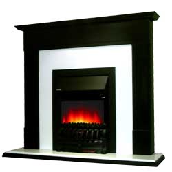 Europa Iowa Electric Fireplace Suite
